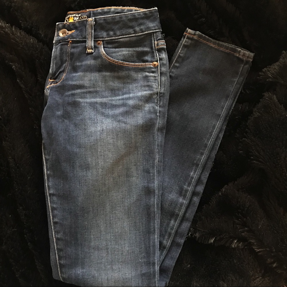 Lucky Brand “Lola” Skinny Jeans, Size 0